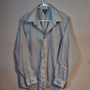 Croft & Barrow Gray Long Sleeve Shirt